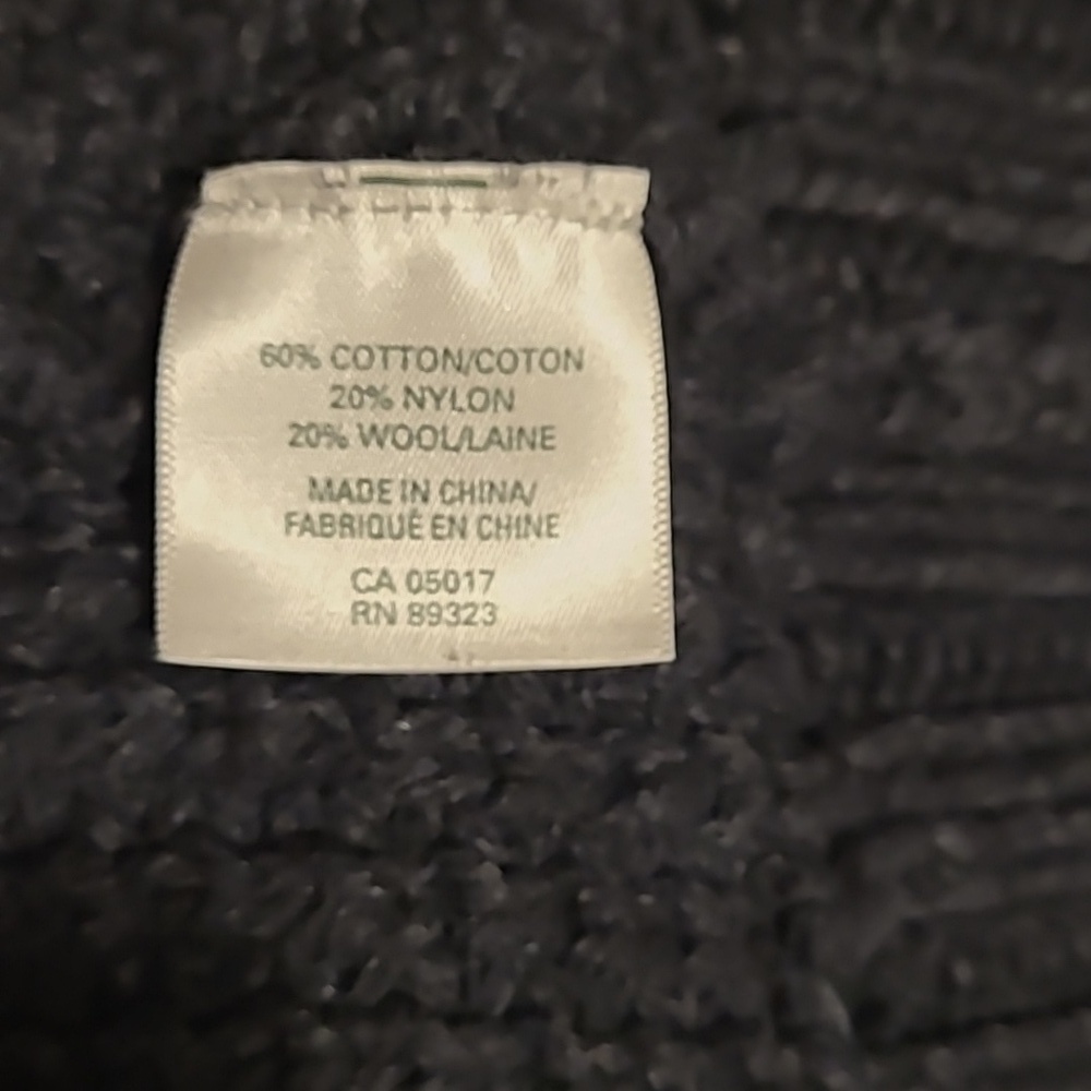 Vintagr Roots Women's Dark Blue Cardigan with Toggle Closures Size L - Picture 10 of 11